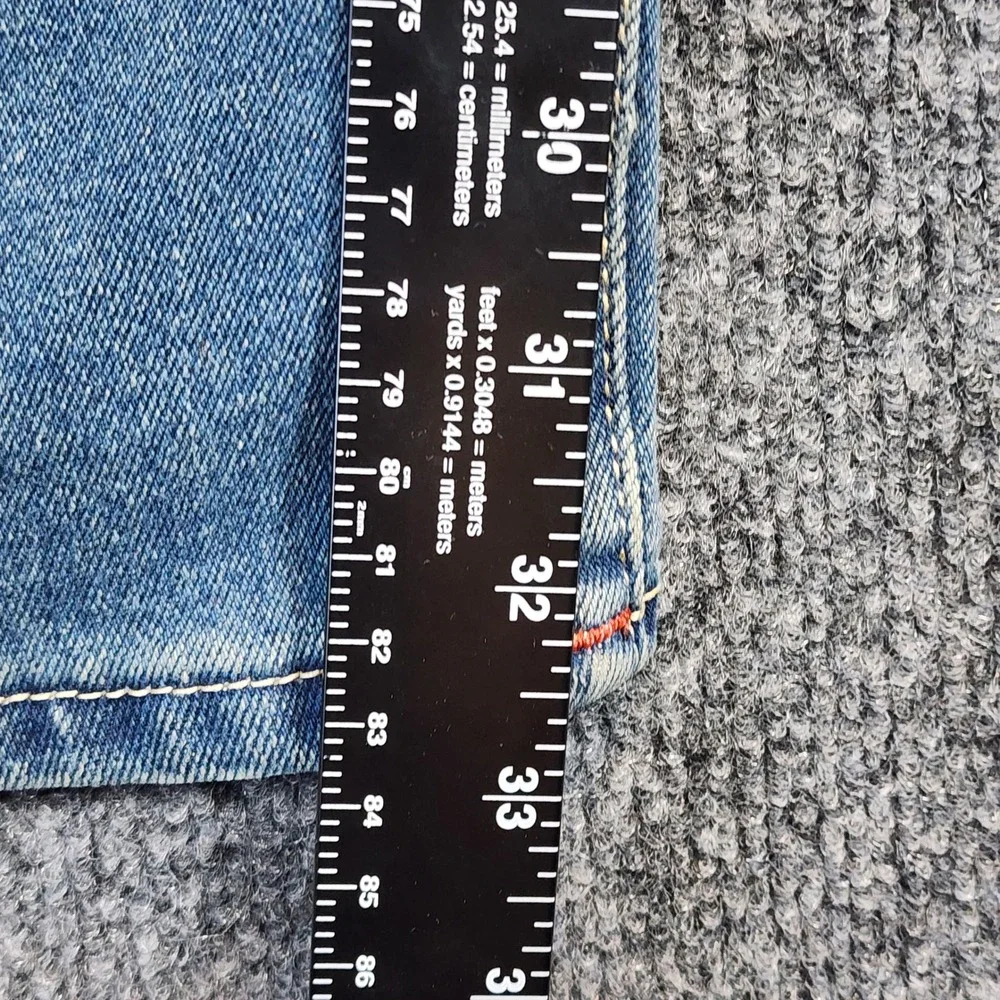 True Religion Ricky Men Y2K Streetwear Relaxed Straight Skater Jeans 34x34 NWT